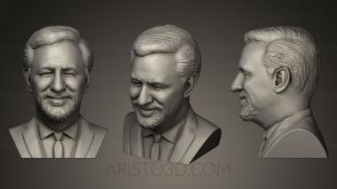 Busts and bas-reliefs of famous people (BUSTC_0582) 3D model for CNC machine